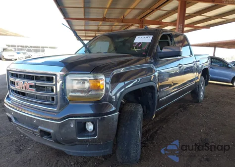 2014 GMC Sierra 1500 Slt из США, поврежденный, VIN 3GTU2VEC1EG360098